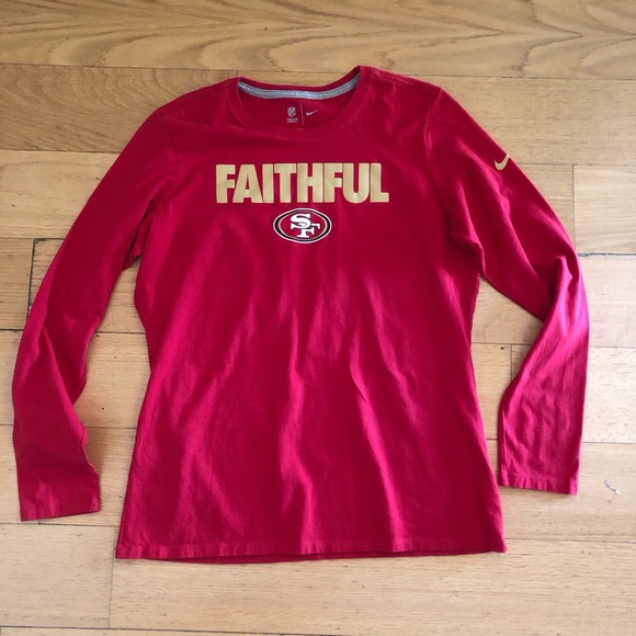 49ers long sleeve nike